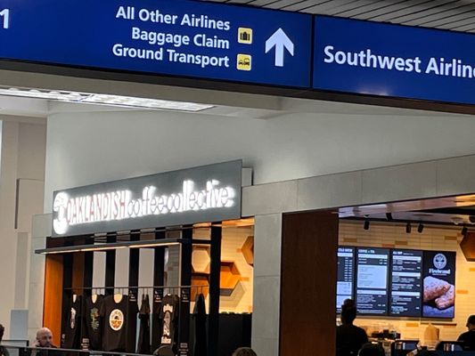 Photo of Oakland International Airport - Oakland, CA, US. Local coffee