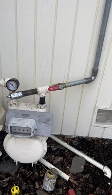 Photo of Aaa Affordable Plumbing &trenchless sewer  - Fremont, CA, US. After gas line, install pressure test