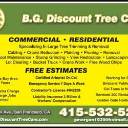 B G Discount Tree Care