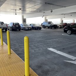 Photo of SFO Long Term Parking - San Francisco, CA, United States. Empty Space EVEN THOUGH THEY MADE ME PARK MY CAR ON THE CURB