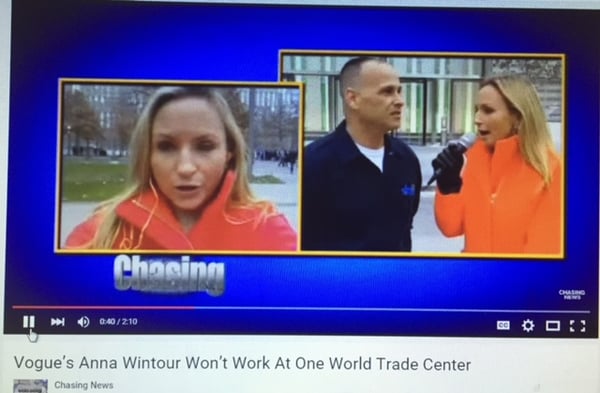 Photo of NYC Pest Control - Brooklyn, NY, US. Billy Swan interview for Chasing News at the World Trade Center.