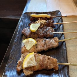 Garlic Beef Skewers