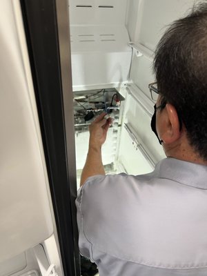 Photo of GARY’S In Home Appliances Repair Service - Hayward, CA, US. What our freezer looked before Gary fixed it.