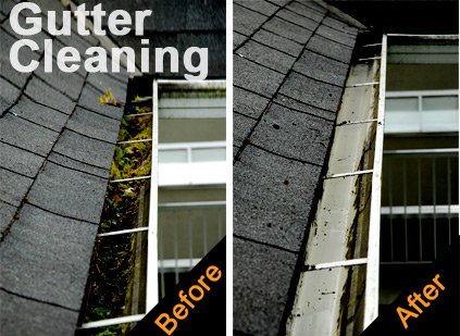 Photo of Rise & Shine Home Services - Vancouver, BC, CA. Getting your gutters cleaned in a timely manner can save you thousands of dollars of costly water damage.