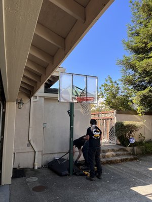 Photo of Junkcat - El Cerrito, CA, US. Huge Basketball thing