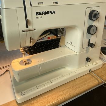 The secondhand Bernina 830 I bought today and I love it! 40 years old and still sews better than many brand new machines