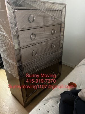 Photo of Sunny Moving Company - Daly City, CA, US. Shrink wrap first