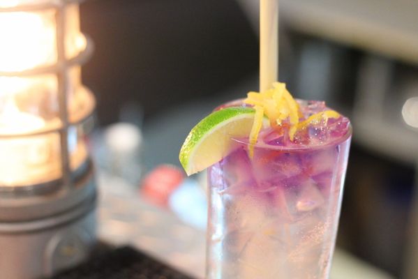 Photo of Suika - Vancouver, BC, CA. Yuzu lemon gin tonic