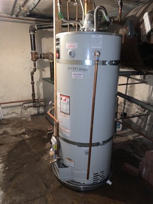 Photo of Marco Polo Plumbing - San Francisco, CA, US. 75gallon. Water heater