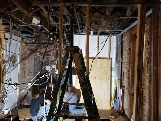 Photo of Yu Handyman Services - Brooklyn, NY, US. a room under construction