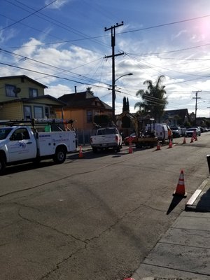 Photo of Better Rooter - Richmond, CA, US. Sewer Lateral Replacement