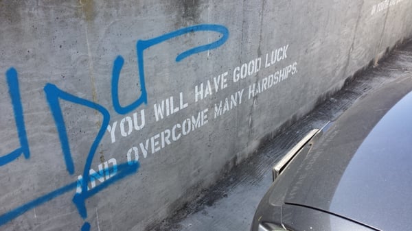 Photo of North Beach Parking Garage - San Francisco, CA, US. parking garage fortunes for your car!! no cookies!!!