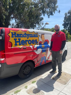 Photo of Handyman Heroes - San Francisco, CA, US. Check out our Hero Srdjan!