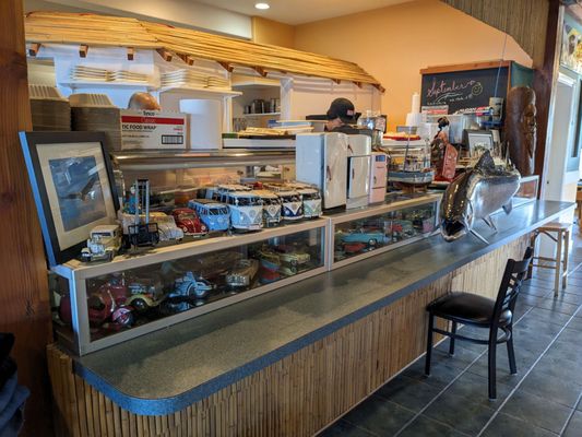 Photo of Sushi at Tough City - Tofino, BC, CA. a sushi counter