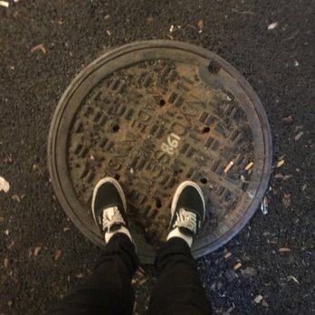 Oldest Manhole Cover In NYC