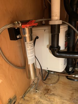 Photo of Vic's Handy Plumbing - Sunnyvale, CA, US. Instant hot water dispenser install