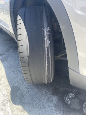 Photo of Juarez Tires and Brakes - San Francisco, CA, US. Old tire
