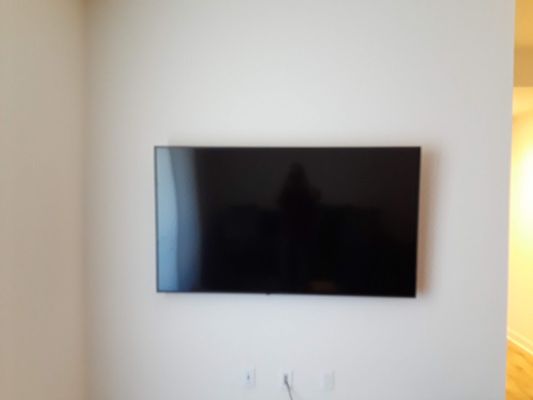 Photo of Handeejoe - San Diego, CA, US. Tv mounting with inwall cord concielment with power