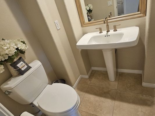 Photo of TOP TEAM - San Diego, CA, US. bathroom with new faucet