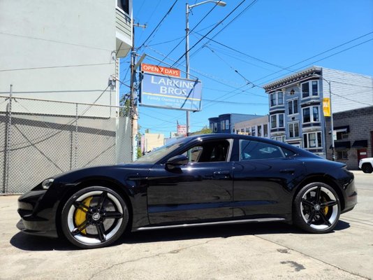 Photo of Larkins Bros Tire Company - San Francisco, CA, US. 2021 Porsche Taycan Turbo