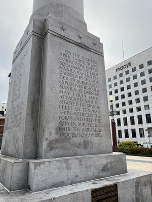 Photo of Union Square - San Francisco, CA, US. Dewey defeated the Spaniards in Manila Bay