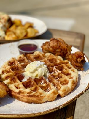 Photo of Cracked & Battered - Marina - San Francisco, CA, US. Chicken and Waffles