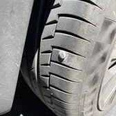 Nail in Tire