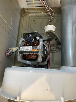 Photo of WAVE Appliance & HVAC Repair - Walnut Creek, CA, US. Dryer motor replacement / repair