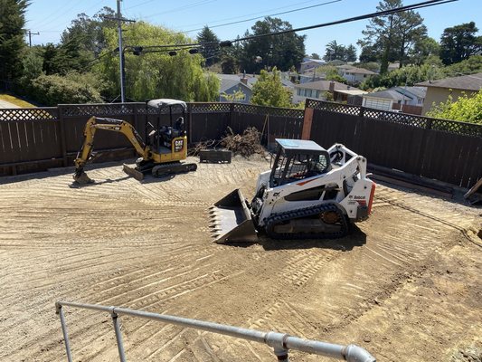 Dirt Concrete Removal.