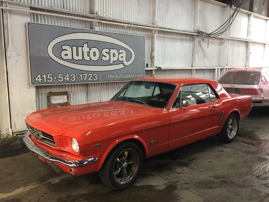 Photo of The Auto Spa - San Leandro, CA, US. Classic Mustang