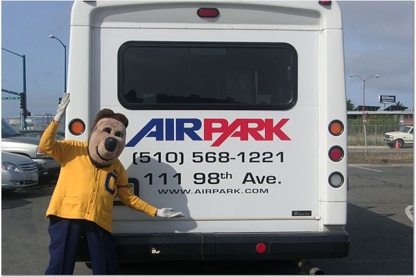Photo of Airpark - Oakland, CA, US. CAL Sponsor and offical airport parking facility, GO BEARS!