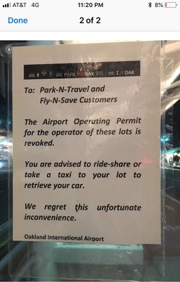 Photo of Park N Travel - Oakland, CA, US. 7/9/18 The saga of Park N Travel continues. DO NOT PARK HERE!