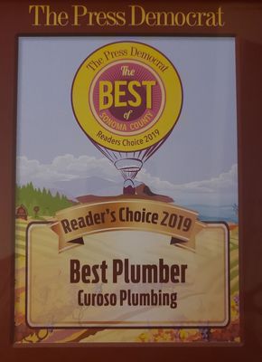 Photo of Curoso Plumbing - Santa Rosa, CA, US. Thank you Sonoma County for voting us #1