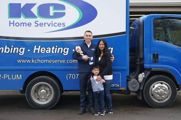 Photo of KC Home Services - Santa Rosa, CA, US. My family