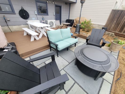 Photo of Logiculture - San Francisco, CA, US. The two-deck situation, overlooking the turf playspace