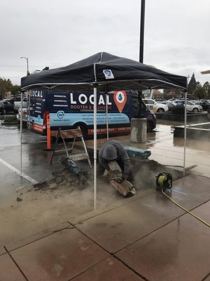 Photo of Local Rooter - San Jose, CA, US. Commercial Water Main Leak