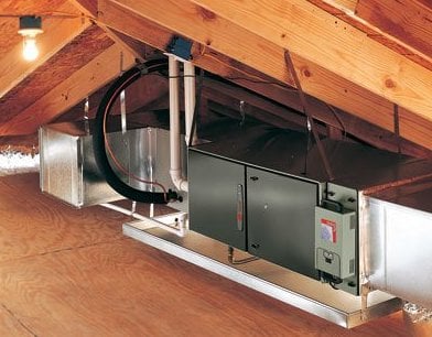 Photo of Ocean Air Heating - San Francisco, CA, US. Attic Installation