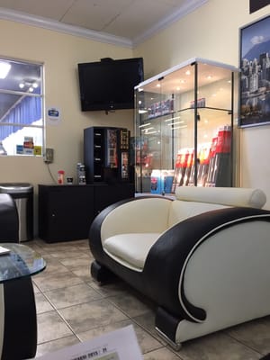 Photo of Ultra Shine Hand Car Wash & Auto Detailing - Vancouver, BC, CA. Nice little waiting room with coffee!