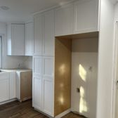 Installation of a custom kitchen cabinets