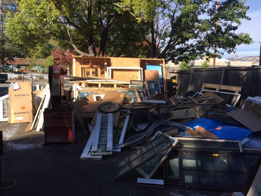 Photo of Customized Hauling - Junk Removal - Novato, CA, US. Cleaning up a great Novato companies debris.
