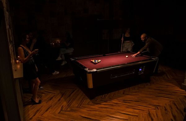 Photo of Persona - San Francisco, CA, US. A friendly game of pool