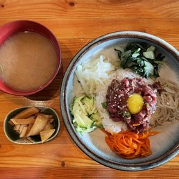 Beef Sashimi Bibimbap