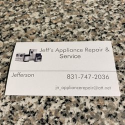 Jeff’s Appliance Repair & Service