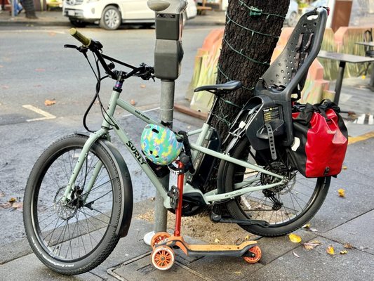 Photo of Fourth Street Shops - Berkeley, CA, US. Family transportation