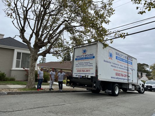 Photo of Wally's Moving & Junk Removal Services - San Mateo, CA, US. We are ready to Help you anytime anywhere