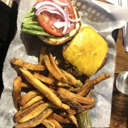 Photo of City Tavern - Columbus, OH, United States. The impossible burger