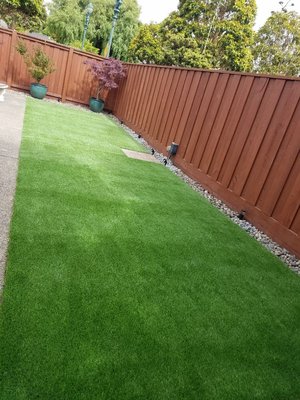 Photo of GoGarden - Daly City, CA, US. Artificial turf installation