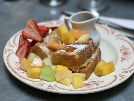 Photo of Zazie - San Francisco, CA, US. French Toast with fresh fruit