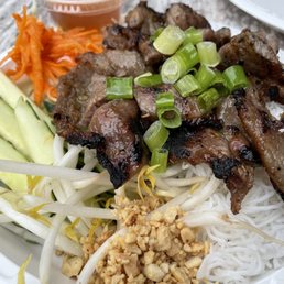 Grilled Pork Vermicelli Noodles