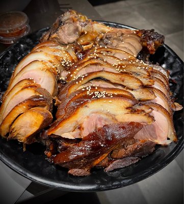 Photo of Shilla Korean Restaurant - Vancouver, BC, CA. Jokbal .. braised pigs trotters